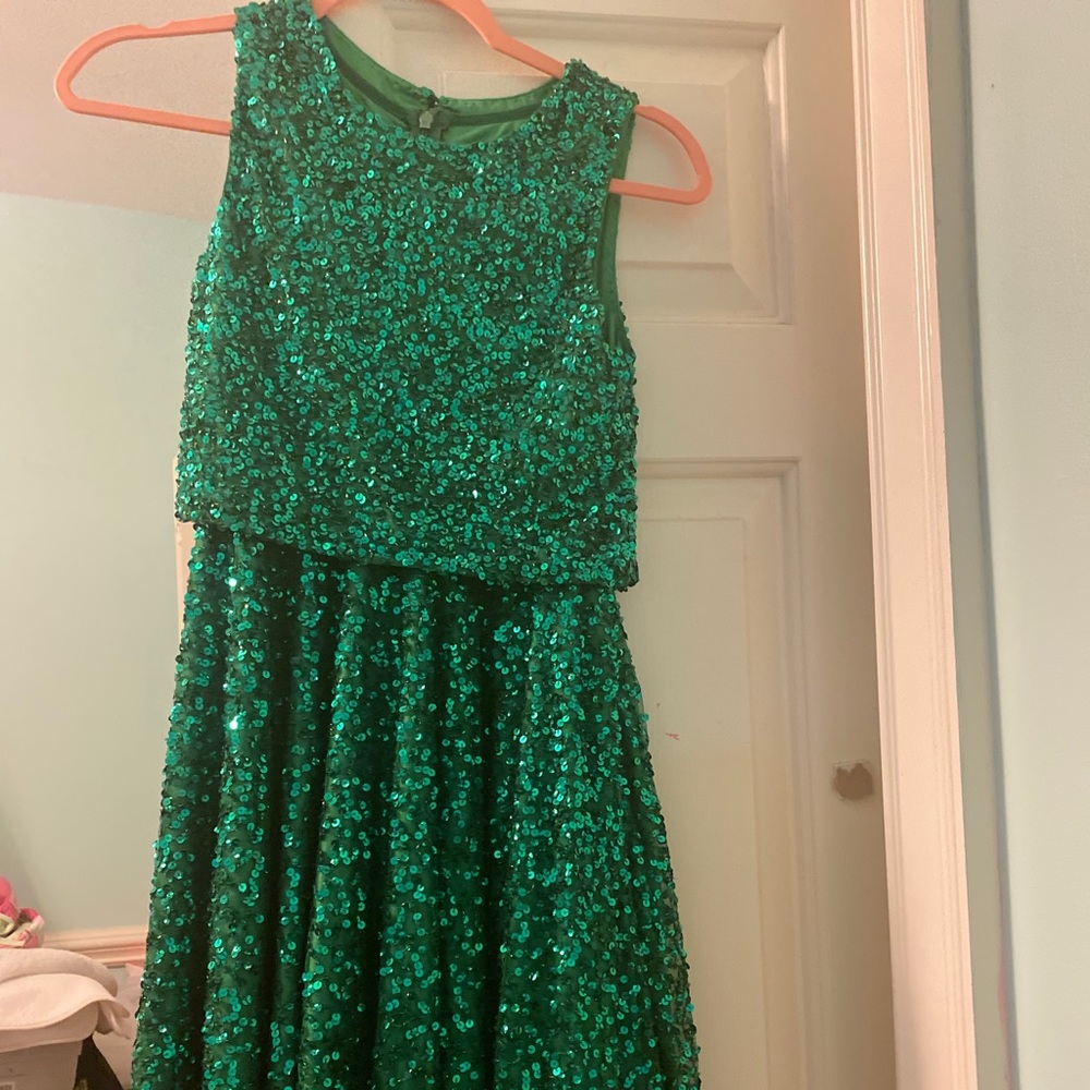 Custom Ashley LAUREN beaded cocktail
